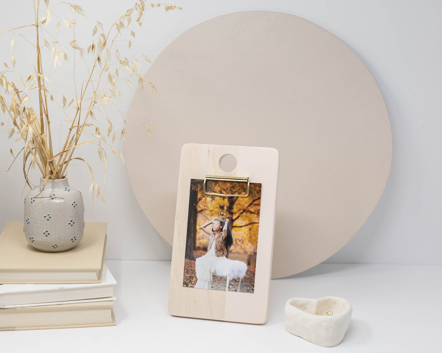 Hand Painted Standalone Clipboard | Barely Blush