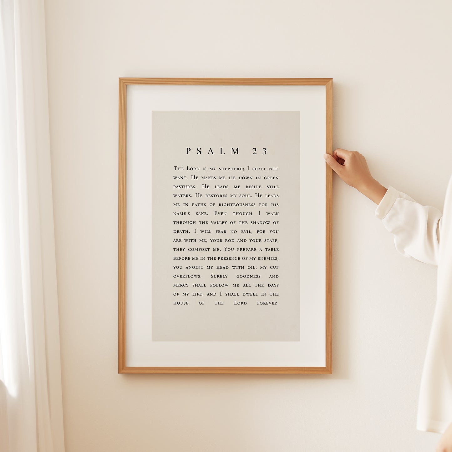 The 23rd Psalm