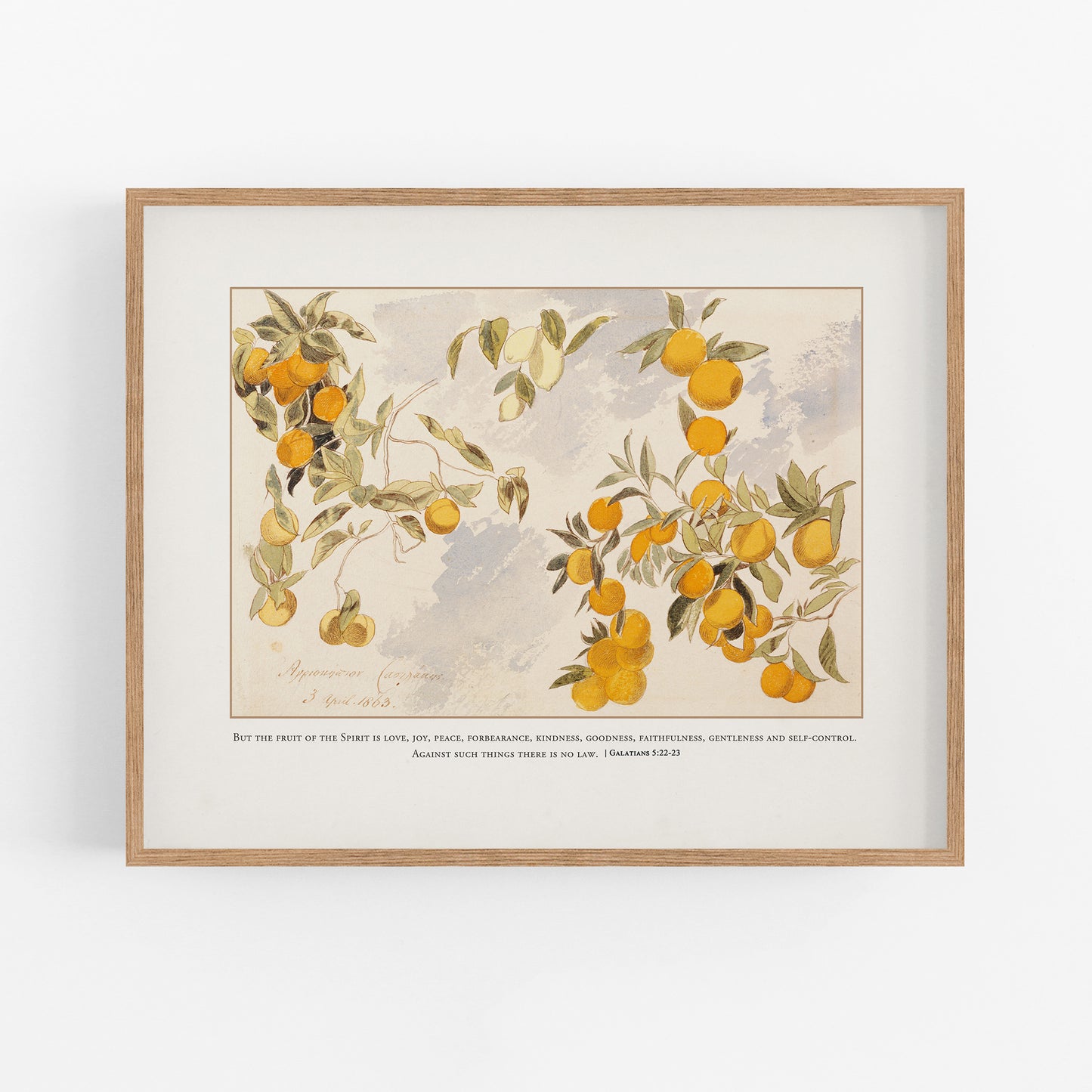Fruit of The Spirit Print