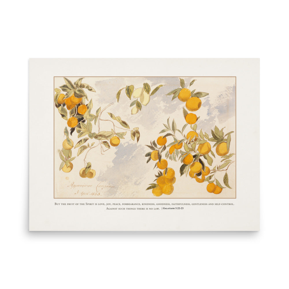 Fruit of The Spirit Print