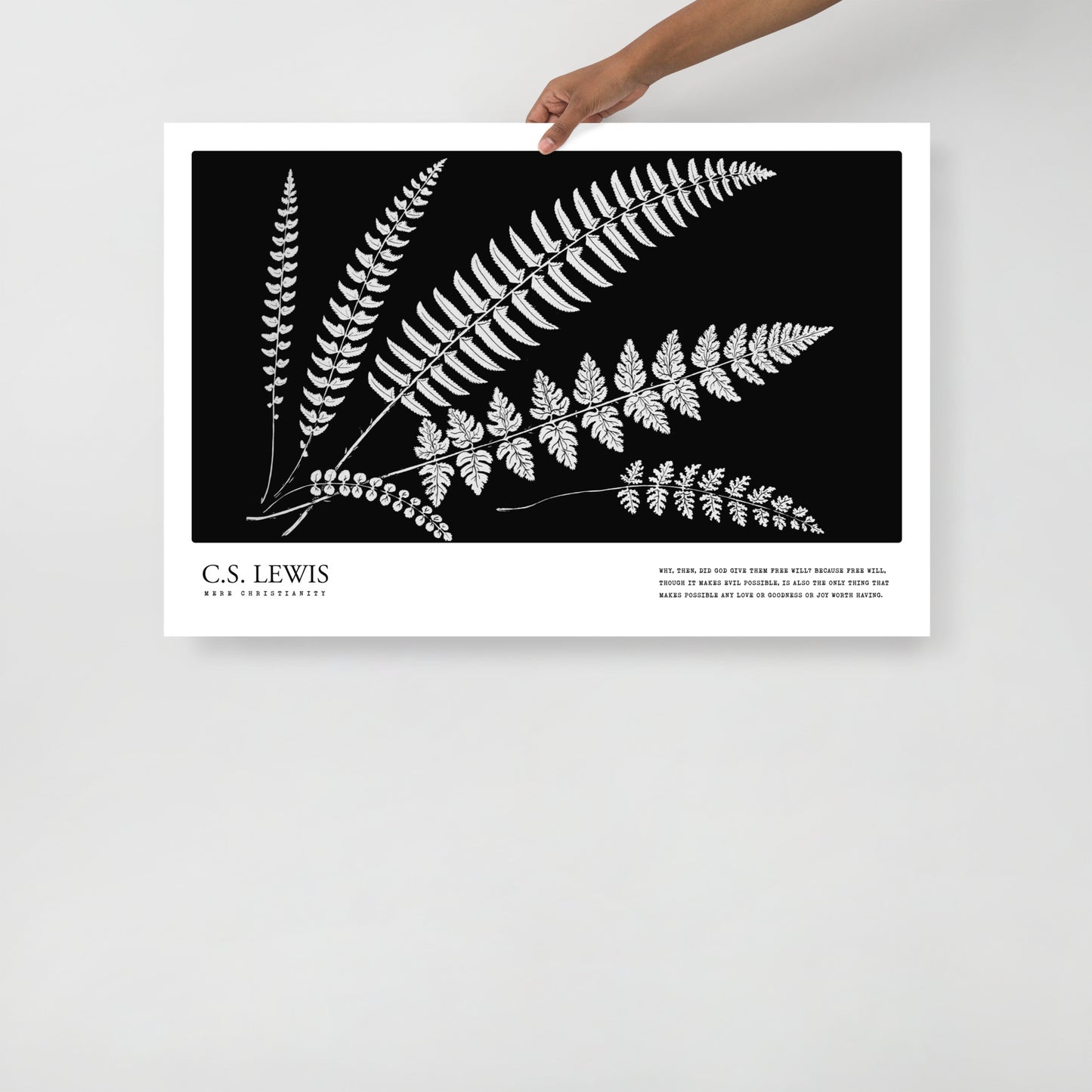 FREE WILL POSTER