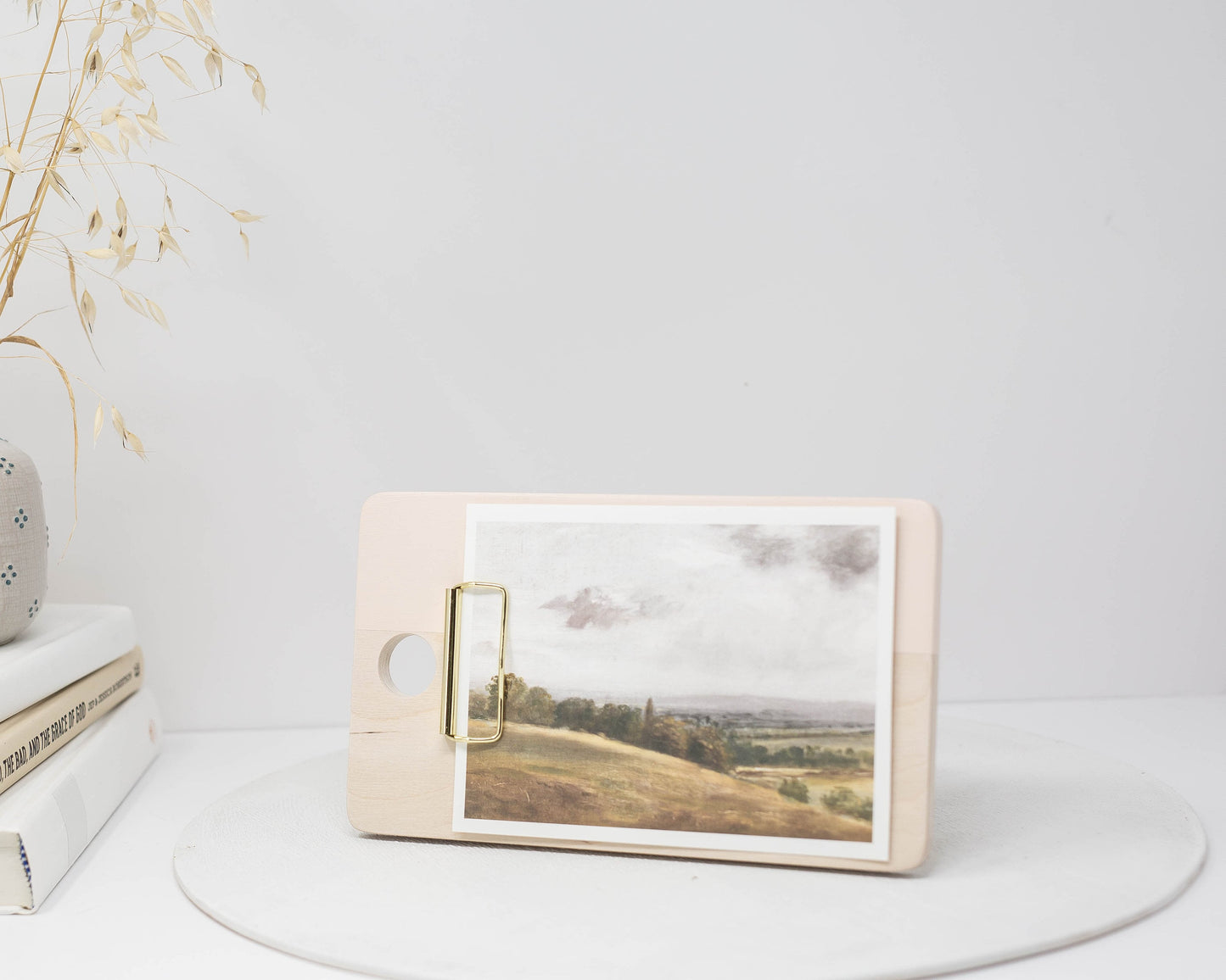 Hand Painted Standalone Clipboard | Barely Blush