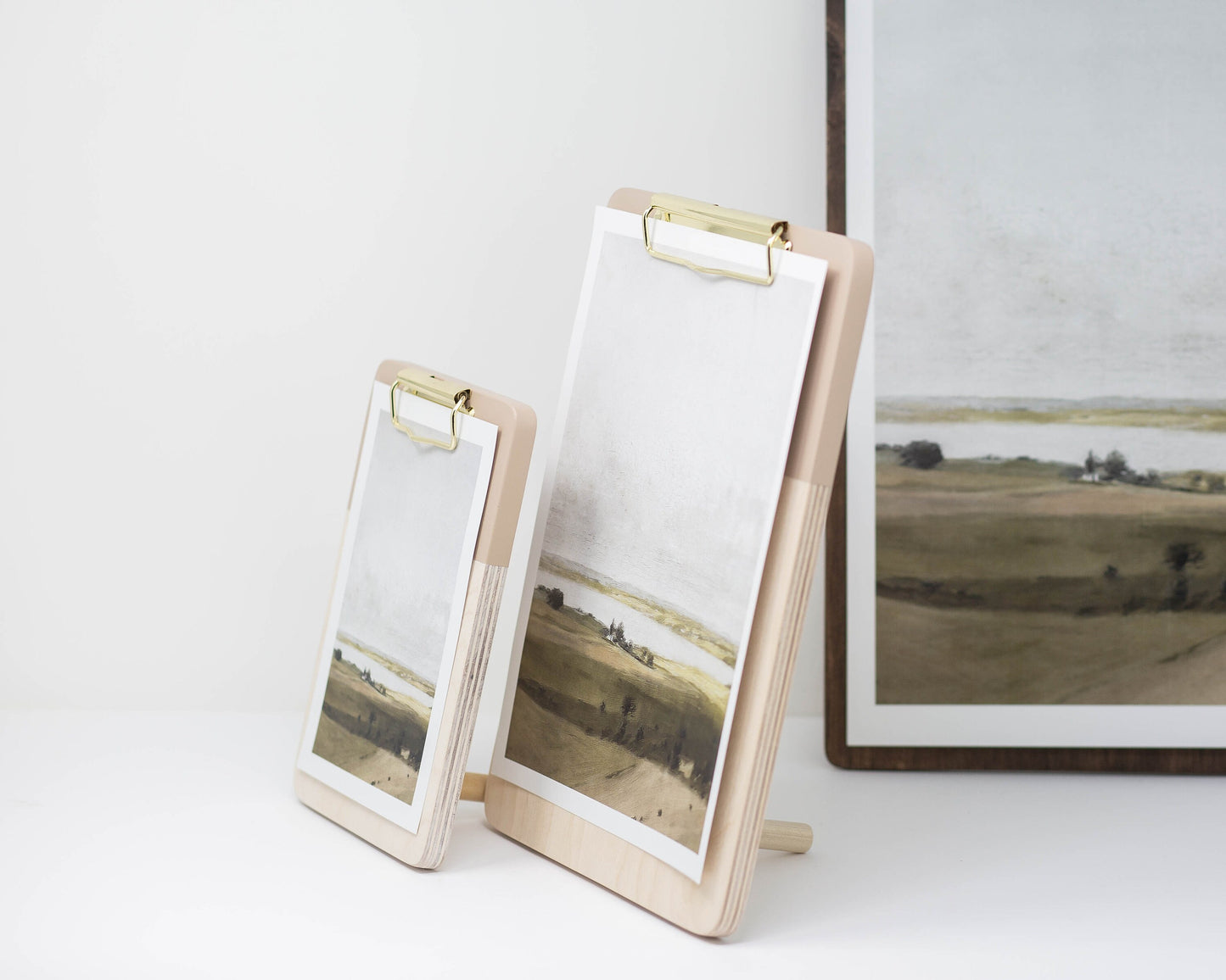 Hand painted Standalone Clipboard | Sandstone