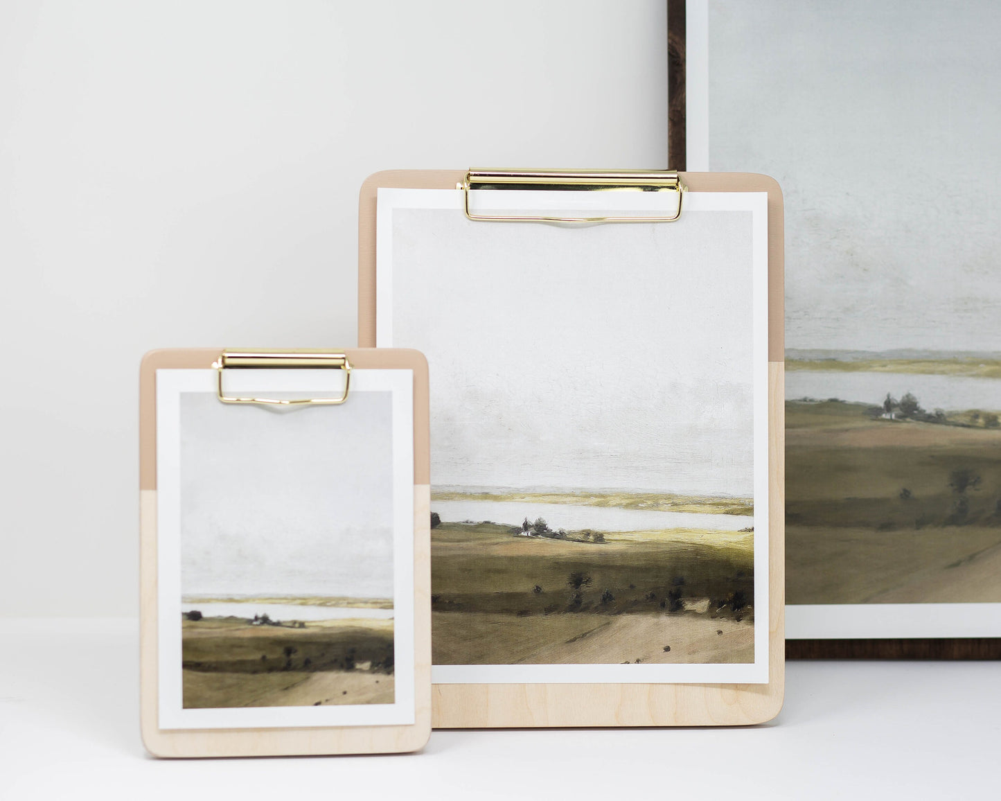 Hand painted Standalone Clipboard | Sandstone