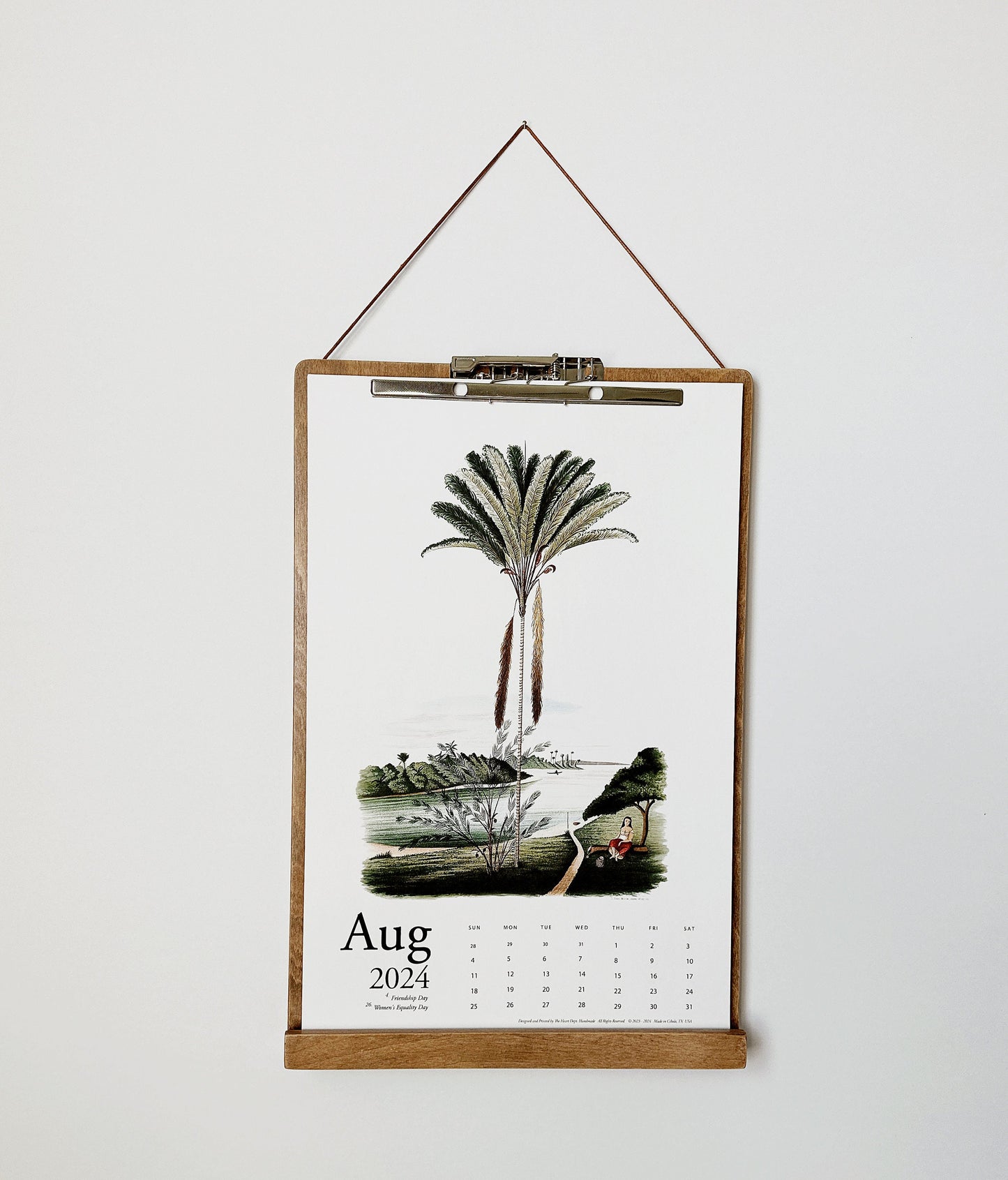 POSTER HANGER FRAME / Picture Hanger / Wall Calendar Hanger  11" x 17" Clipboard